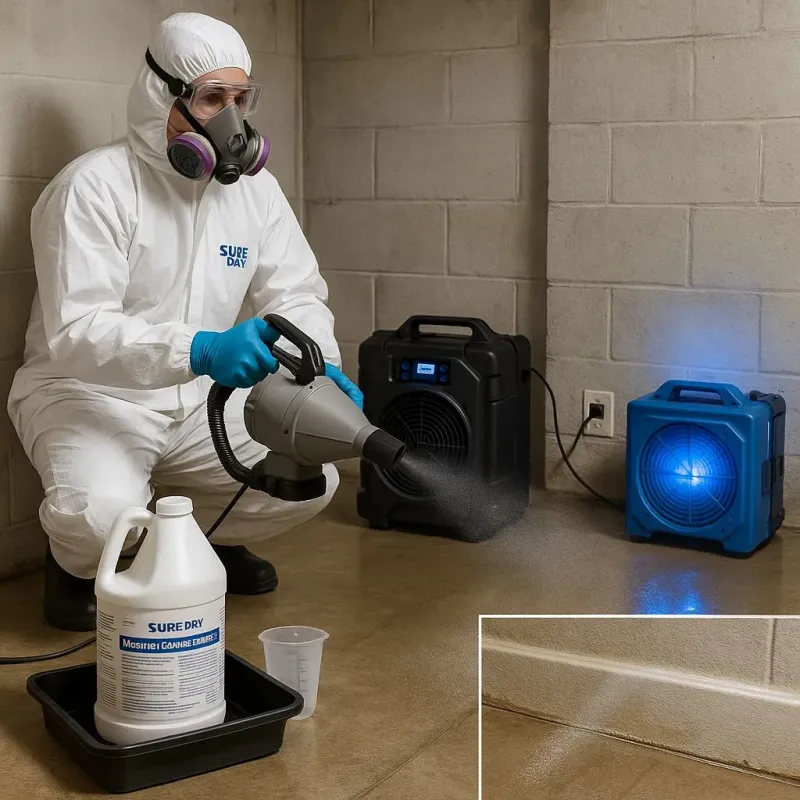 Sanitization and Odor Removal process in Millersburg, OH