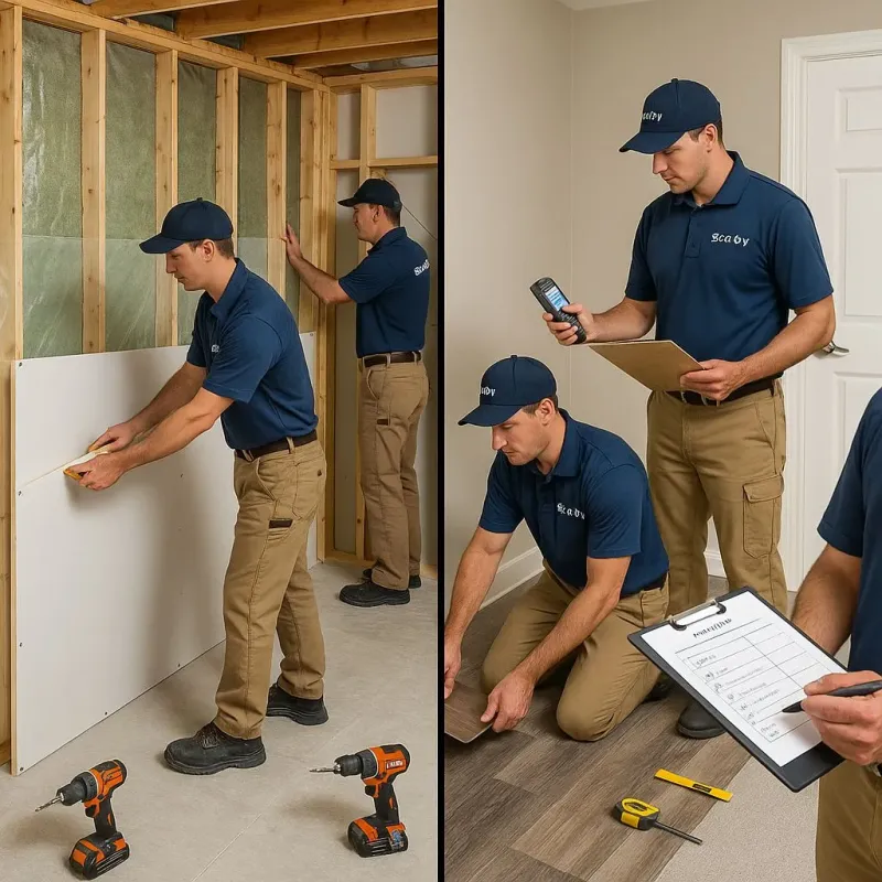Repairs and Reconstruction process in Millersburg, OH